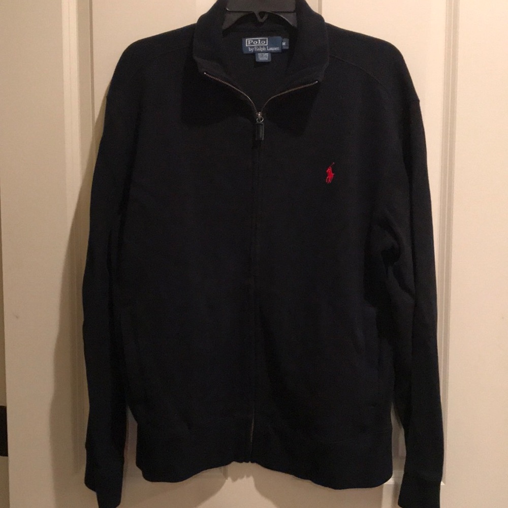 Polo by Ralph Lauren Full ZIP Sweater-Medium